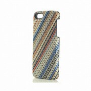 P5TT-FN [iPhone 5 用 GenuineLeahter FABRIC ナショナリティー]