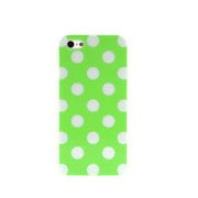 ASP-IP5DT-GRW [ドットTPUケースiPhone 5 用 グリーン/ホワイト]
