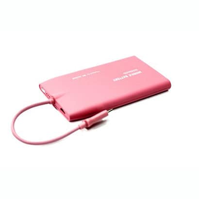 カラフルモバイルバッテリー3000mAh ピンク BMB30-PK