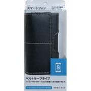 MCS-H07SBK [スマートフォン汎用ケース ベルトループタイプ Sサイズ ブラック]