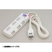 スイッチ付サージタップ 3個口 3m WBS-N303B(W)