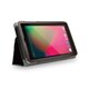 Nexus7専用 レザーケース 液晶保護フィルム付 ブラウン BSTPNX7LBR