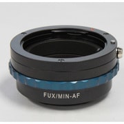 マウントアダプター レンズ側:ミノルタ/ソニーαA ボディ側:富士フイルム X NOVO FUX/MIN-AF アダプター絞りピン操作リング付