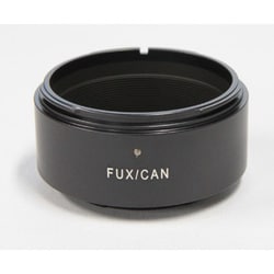マウントアダプター レンズ側：キヤノンFD ボディ側：富士フイルム X NOVO FUX/CAN アダプター