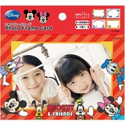 フォトフレームカード 4枚組 ミッキー&フレンズ PFCD-302-1