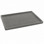 宝飾用トレイ 日本製 接客トレイ 中 グレー 185×275mm