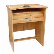 小次郎 精密加工用 作業机 袖なし [ナチュラル]