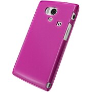 BSMPSH01ETPK [AQUOS PHONE si SH-01E専用 ソフトケース 液晶保護フィルム付 ピンク]