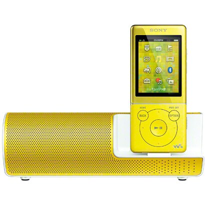 メモリーオーディオ S770Kシリーズ スピーカー付属 Bluetooth対応 8GB イエロー NW-S774K Y