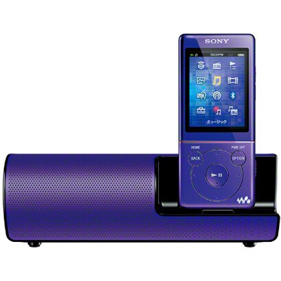 メモリーオーディオ S770Kシリーズ スピーカー付属 Bluetooth対応 8GB バイオレット NW-S774K V