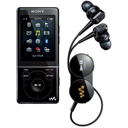 メモリーオーディオ S770BTシリーズ Bluetoothヘッドホン付属 Bluetooth対応 8GB ブラック NW-S774BT B