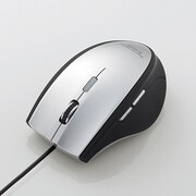 5ボタンBlueLEDマウス シルバー M-BL14UBSV