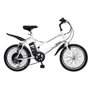 Prozza(プロッツァ) 電動アシスト自転車 20型 外装6段変速 スーパーホワイト SS-1 AA2005-SW