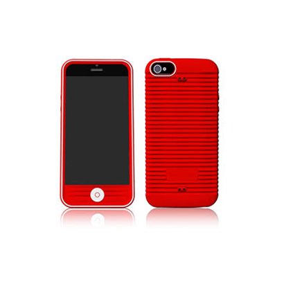 CP12003-RW [2色シリコンケースiPhone5 RDWH]
