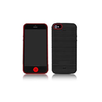 CP12003-BR [2色シリコンケースiPhone5 BKRD]