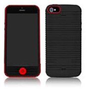 CP12003-BR [2色シリコンケースiPhone5 BKRD]