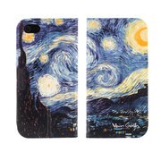 ゴッホフリップケース iPhone5 Starring Night [iPhone 5用ケース]