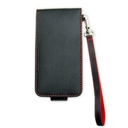 CP12004-LFBR [レザーケースiPhone5 BK/RD]