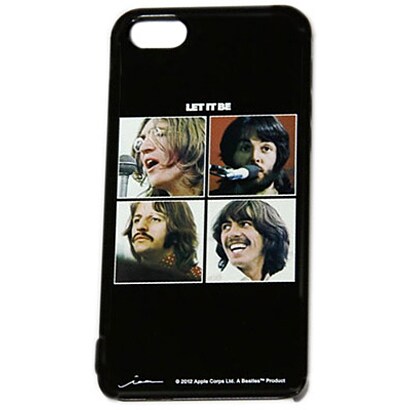 ミュージックiPhone5ケース LET IT BE [iPhone SE/5s/5用ケース]