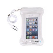 CASSION [エコiPhone5ケースTPU クリアWH]