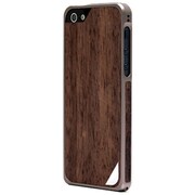 AlloyX Wood iPhone5 チタン/Ebony [iPhone5用]