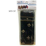 LuggageJacket Mサイズ チャコールフラダリ [スーツケースカバー]