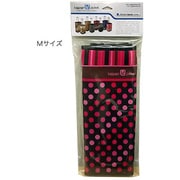 LuggageJacket Mサイズ ピンクドット [スーツケースカバー]