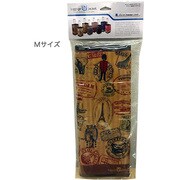 LuggageJacket Mサイズ トラベルスタンプ [スーツケースカバー]