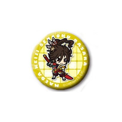 戦国BASARA デフォルメ缶バッジ 前田慶次