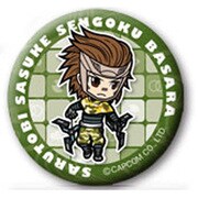 戦国BASARA デフォルメ缶バッジ 猿飛佐助