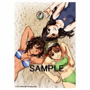 田中久仁彦 カードスリーブ ぎゃざガール 夏 (瑠衣・梨沙・由良)