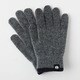 iTG004-GY/S [iTouch Gloves ソリッド グレイ S]