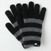 iTG005-BKxGY/S [iTouch Gloves ストライプ BKxGY S]