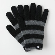 iTG005-BKxGY/L [iTouch Gloves ストライプ BKxGY L]