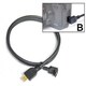mini and Atype cable 120cm HASN12CRB