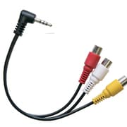 3.5φミニピン-RCA(赤/白/黄)ケーブル CL85HO用 NW085AVX