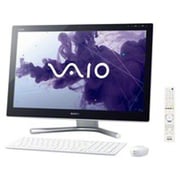 VAIO Lシリーズ 24型ワイド液晶 HDD3TB ブルーレイディスクドライブ ホワイト SVL24128CJW