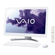 VAIO Lシリーズ 24型ワイド液晶 HDD2TB ブルーレイディスクドライブ ホワイト SVL24126CJWI