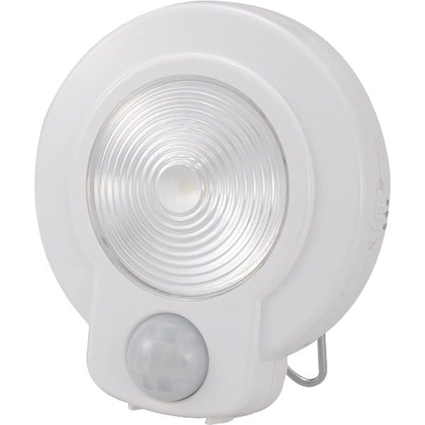 NIT-L03M-W [LEDセンサーライト 人感・明暗センサー マグネット付 電池式 白色LED]