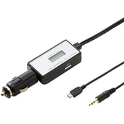 スマートフォン対応FMトランスミッター シルバー PDA-FMT11SV