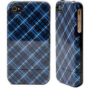 iPhone 5用ケース [ネイビープラッド]
