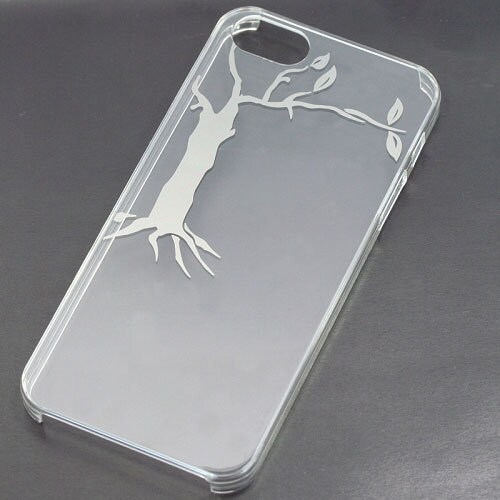 J-NIP-P05 [iPhone+ クリアケース iPhone 5用 Tree]