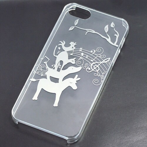 J-NIP-P06 [iPhone+ クリアケース iPhone 5用 ブレーメン]
