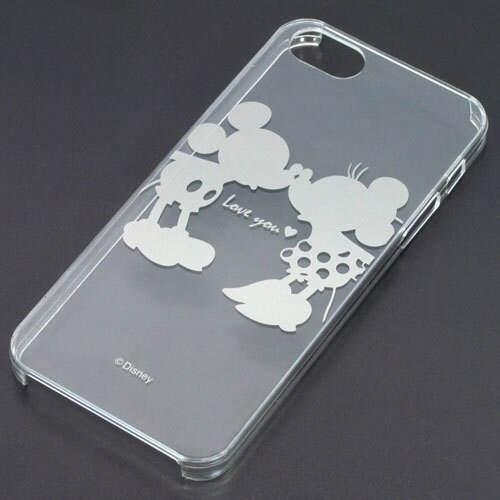 クリアケース iPhone 5用 J-I5-DP01 [ディズニー iPhone+ ミッキー&ミニー]