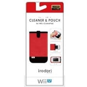 クリーナー&ポーチ for Wii U GamePad レッド [Wii U用]