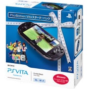 PlayStation Vita 3G/Wi-Fiモデル スターターパック PCHJ-10003 [ソフト同梱モデル]