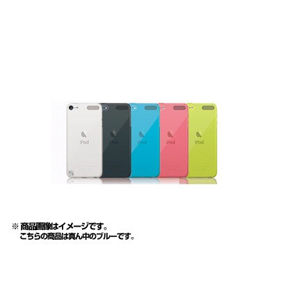 第5世代 iPod touch用 抗菌クリスタルカバーセット ブルー TR-CCTC12-BL