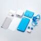 第5世代 iPod touch用 抗菌スターターパック ブルー TR-SPTC12-BL