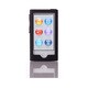 第7世代 iPod nano用 抗菌シリコンケースセット ブラック TR-SCNN12-BK