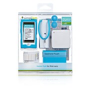 第7世代 iPod nano用 抗菌スターターパック ブルー TR-SPNN12-BL